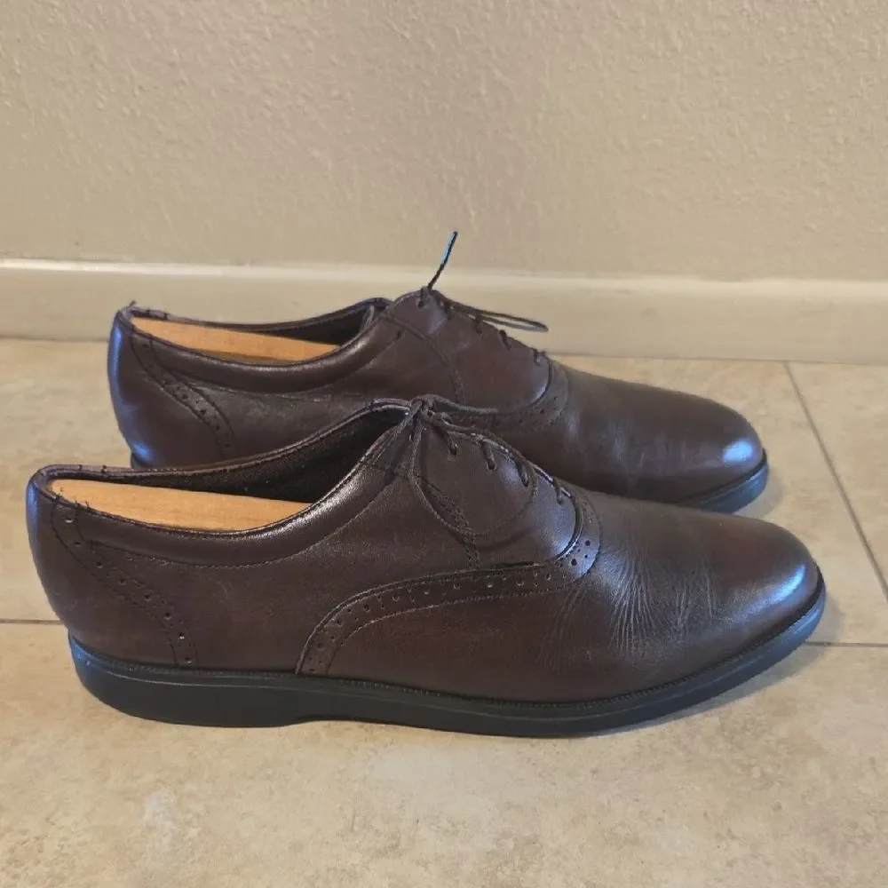 Red Wing Shoes Rich Brown Leather Derbys